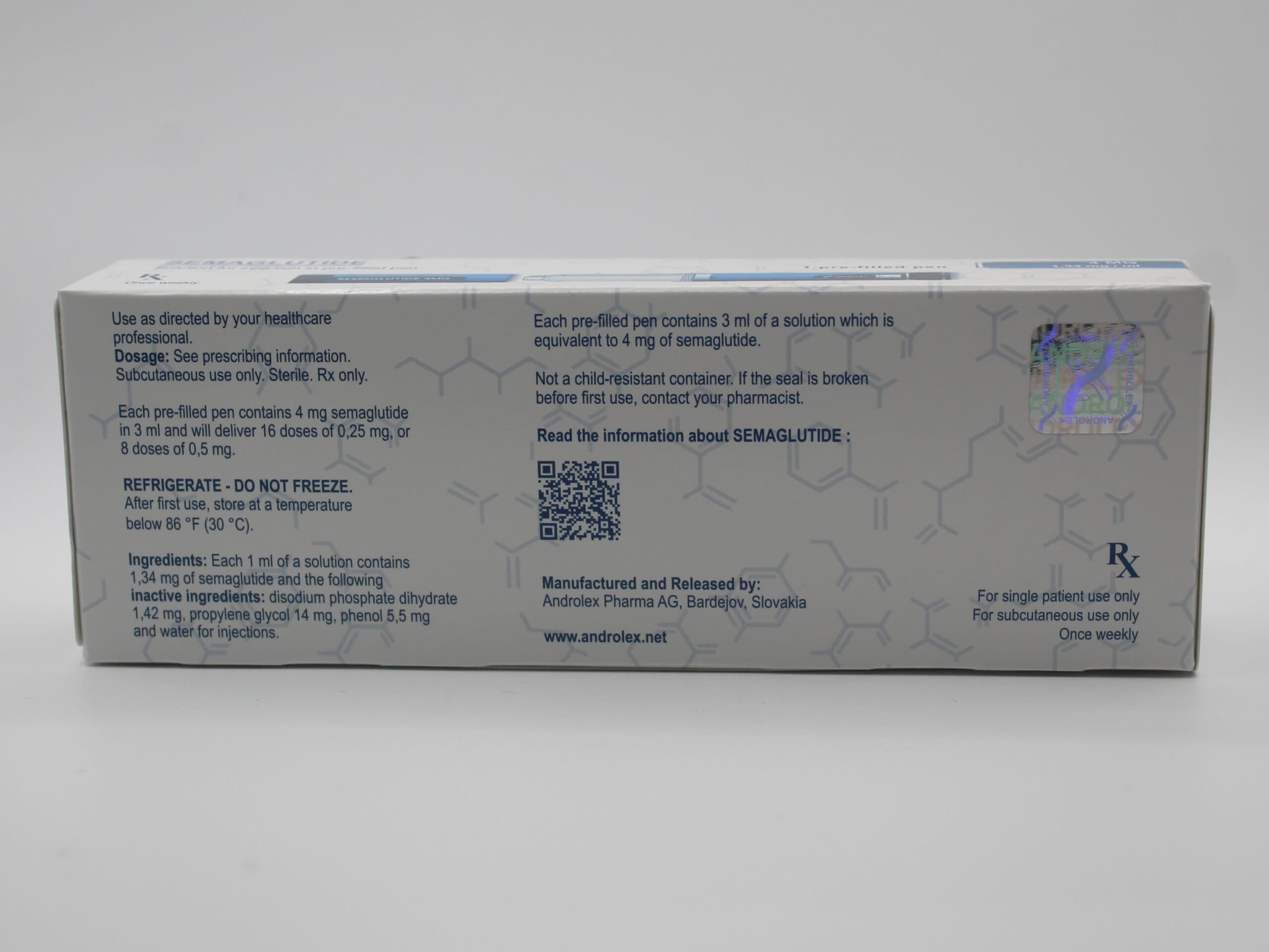 Semaglutide Pen 4mg Androlex — imagem 2