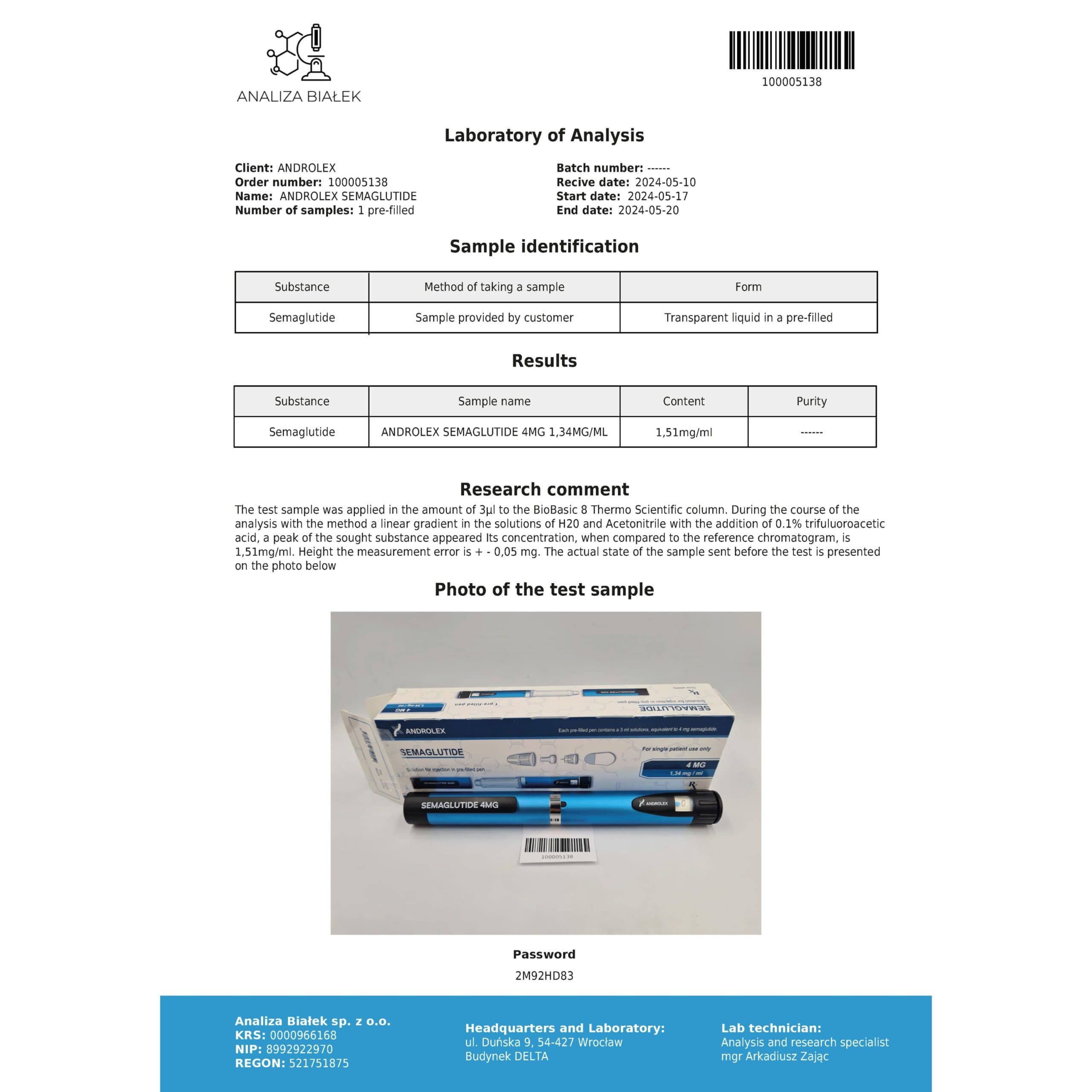 Semaglutide Pen 4mg Androlex — imagem 5
