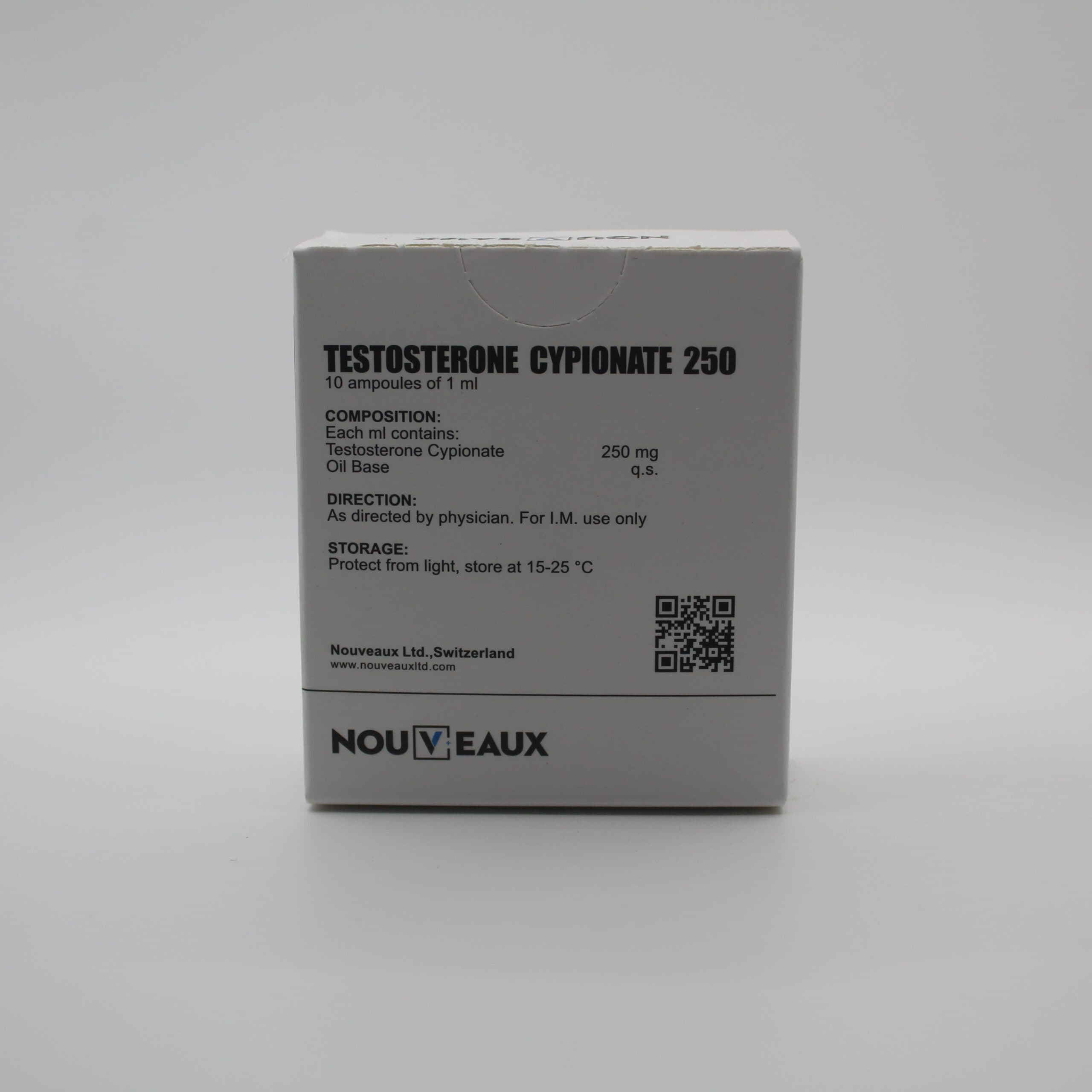 Cipionato de Testosterona 250mg/ml Nouveaux — imagem 2