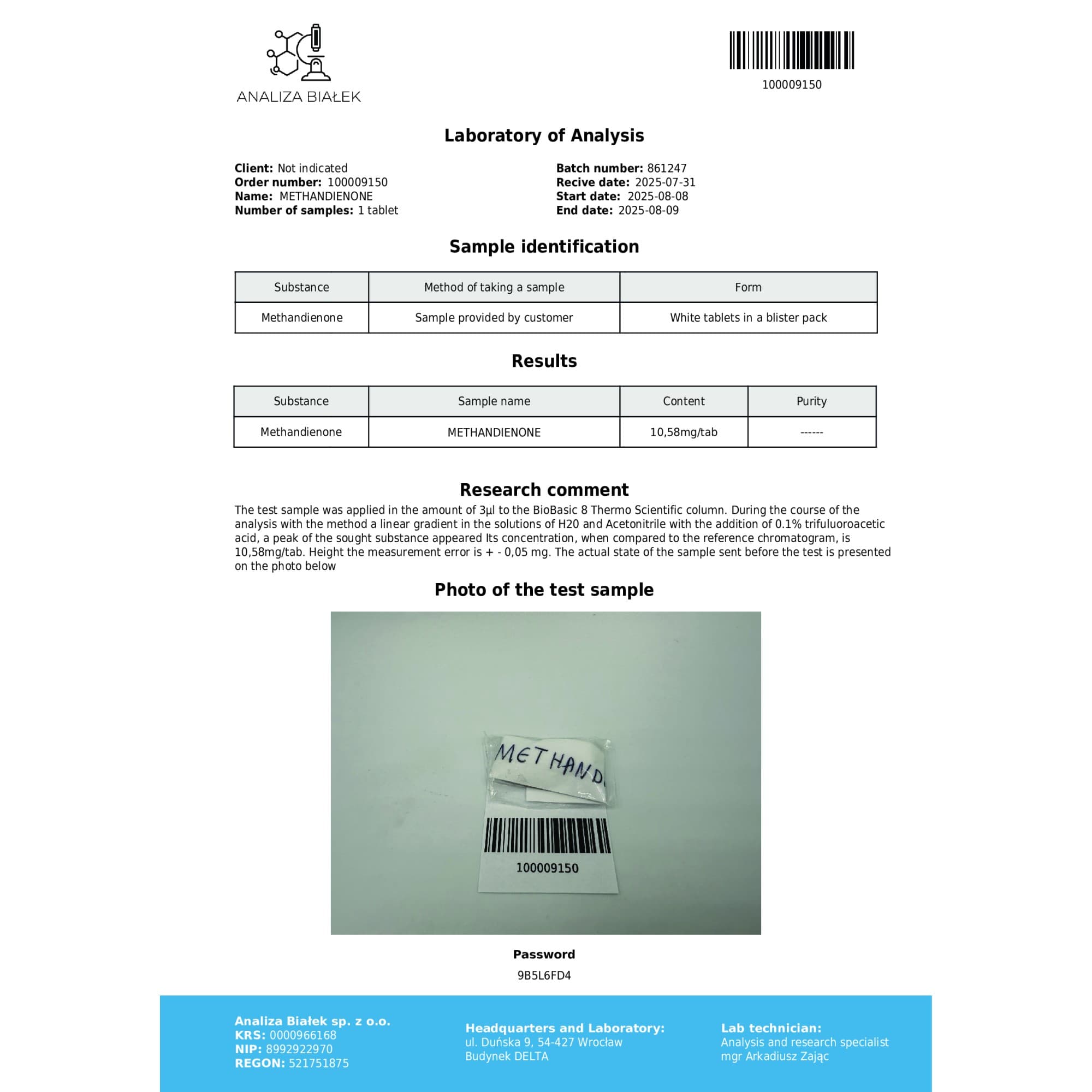 Dianabol 10mg Driada Medical — imagem 3