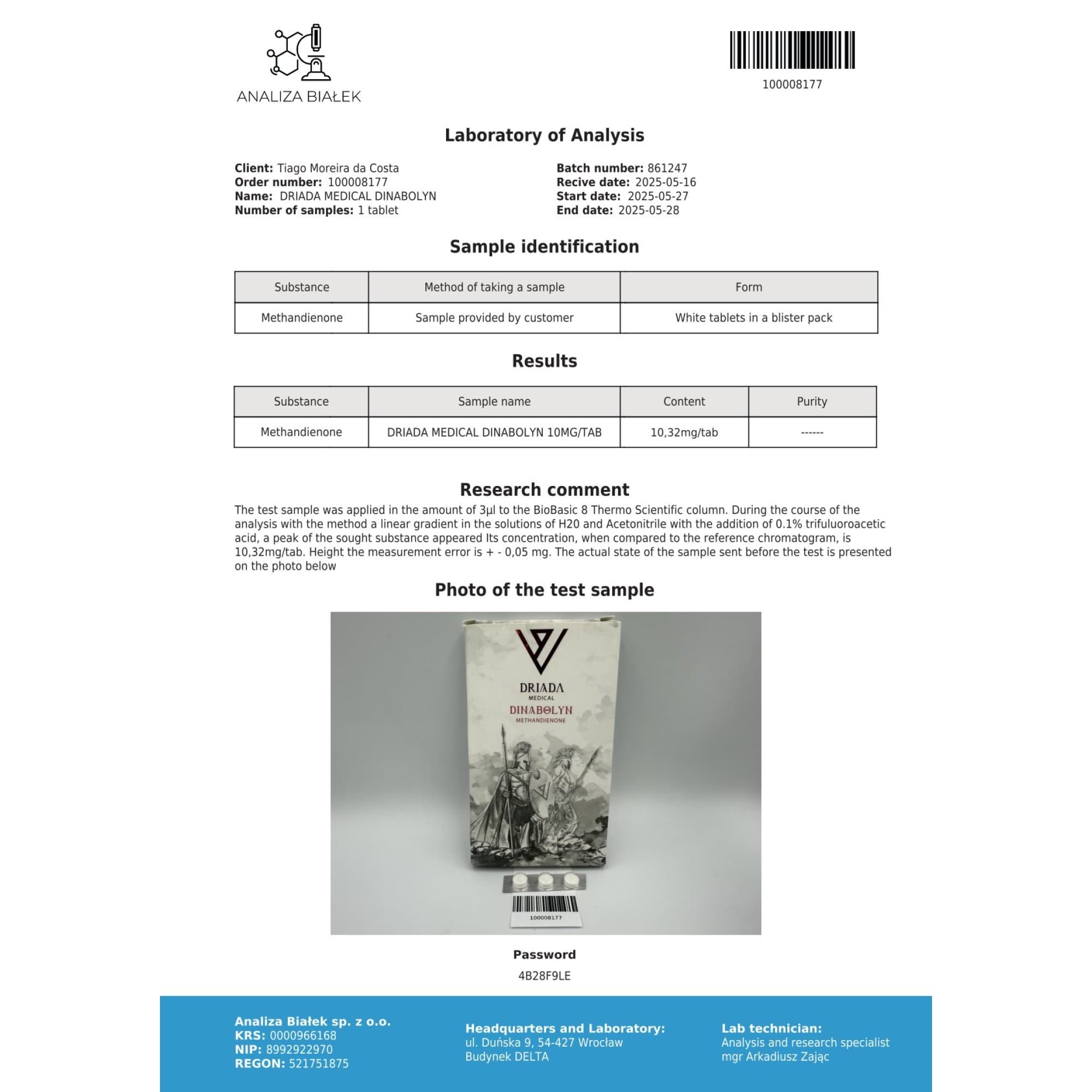 Dianabol 10mg Driada Medical — imagem 4