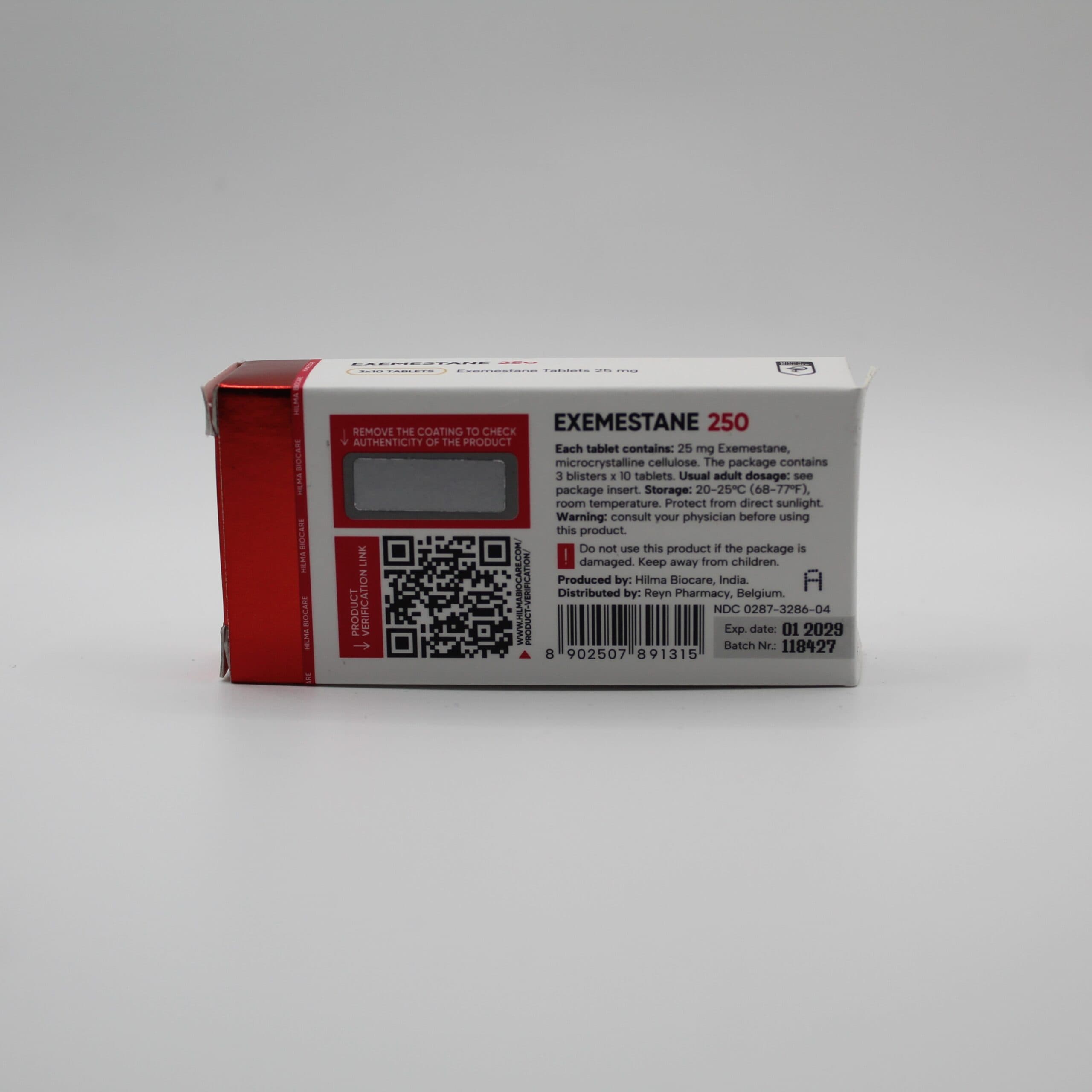 Exemestano 25mg Hilma Biocare — imagem 2