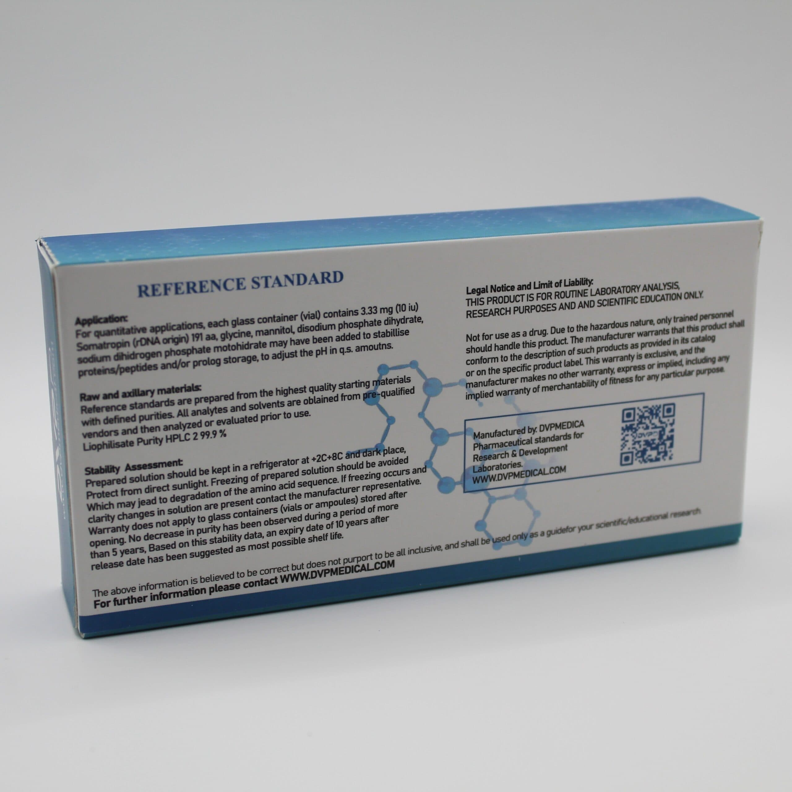 HGH Hormona de Crescimento 50ui DVP Medical — imagem 2