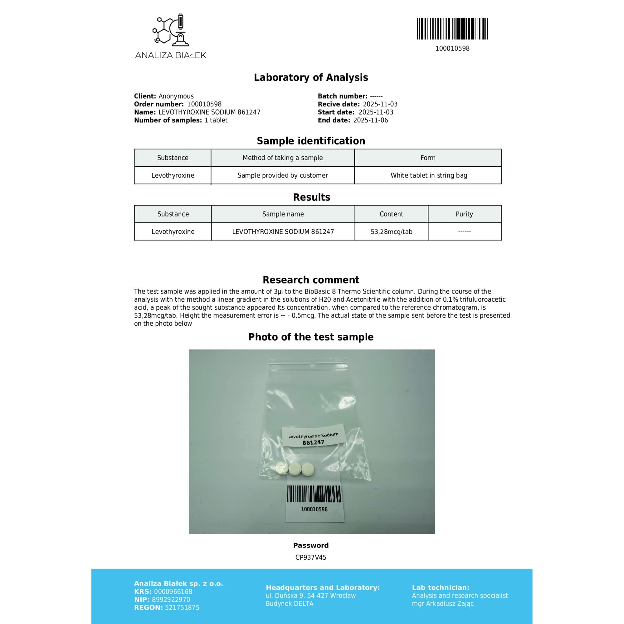 T4 50mcg Driada Medical — imagem 3