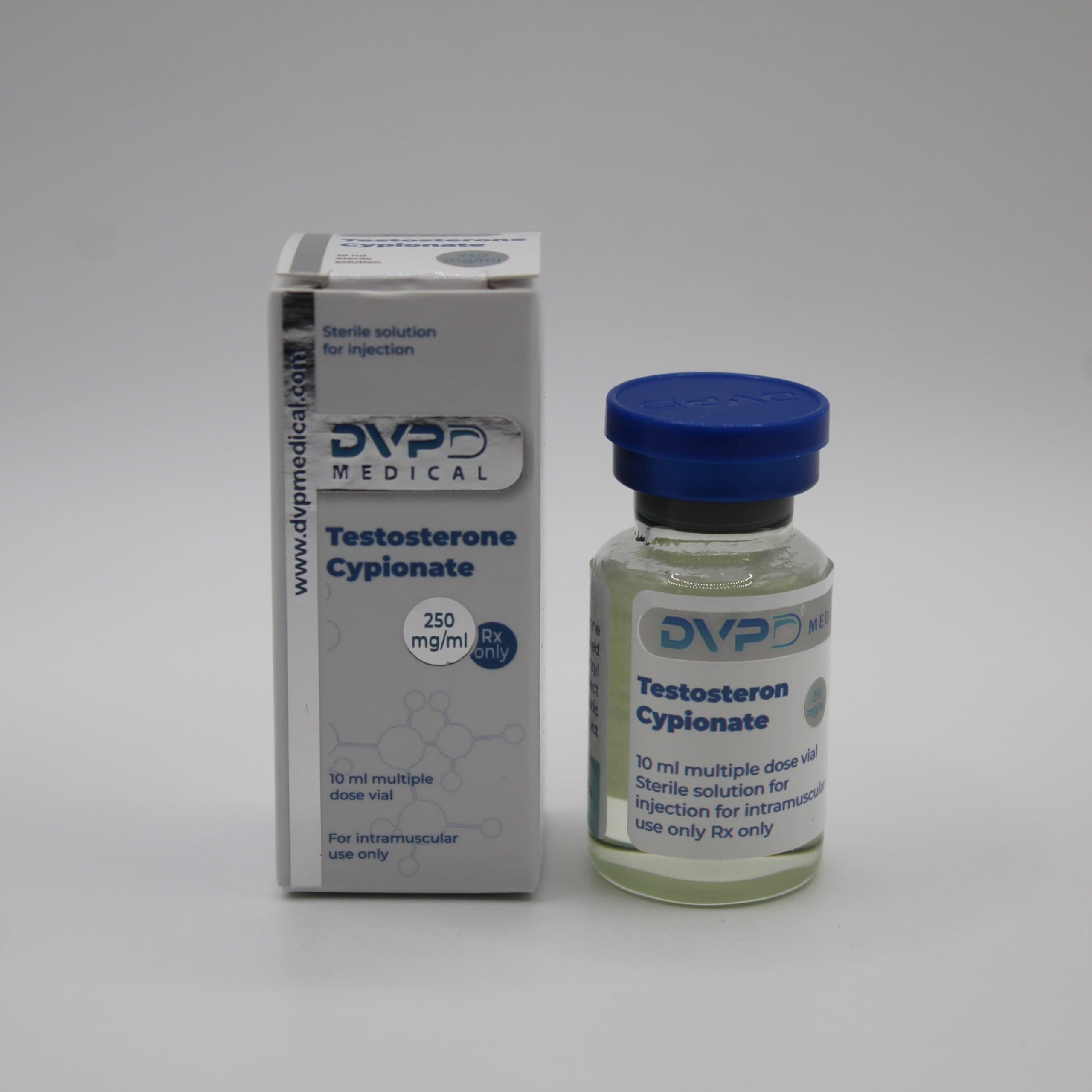 Cipionato de Testosterona 250mg/ml DVP Medical