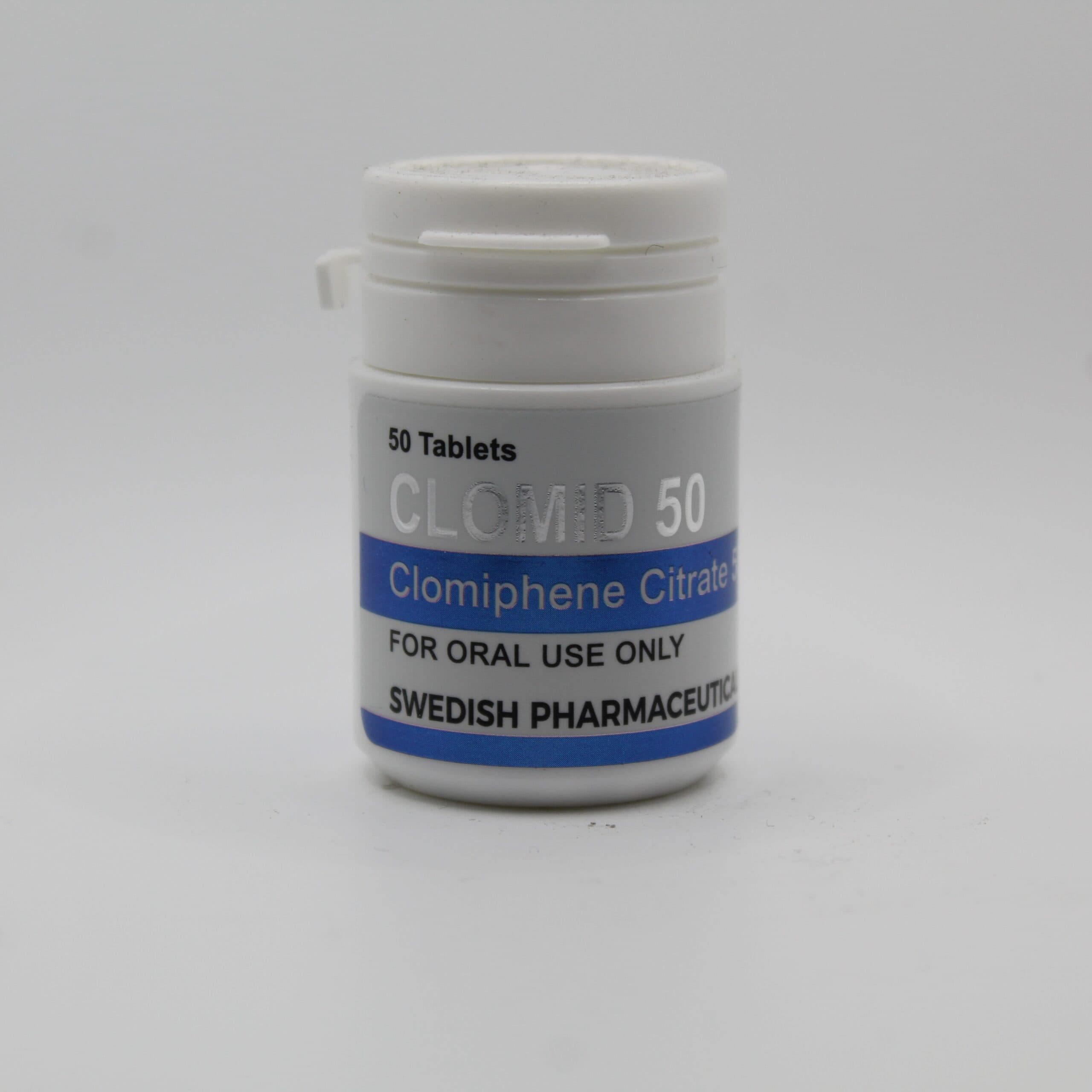 Citrado de Clomifeno 50mg Swedish Pharma