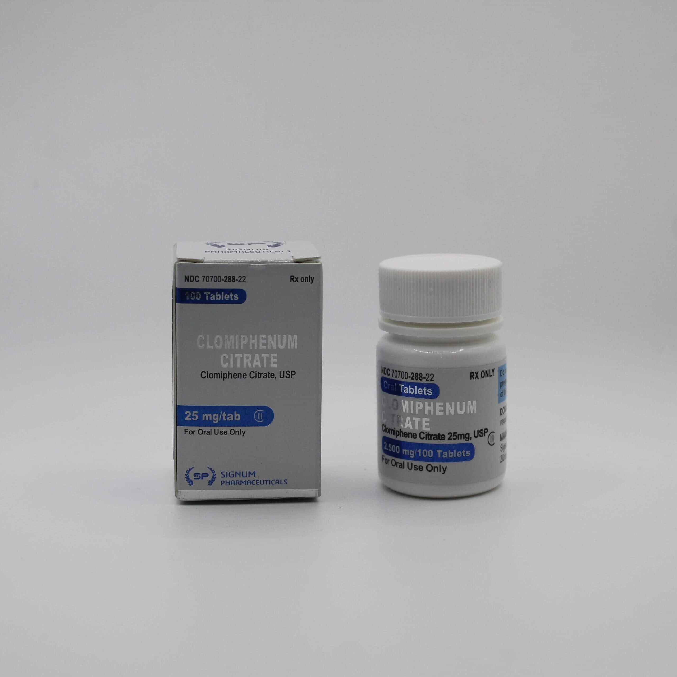 Citrato de Clomifeno 25mg Signum Pharmaceuticals