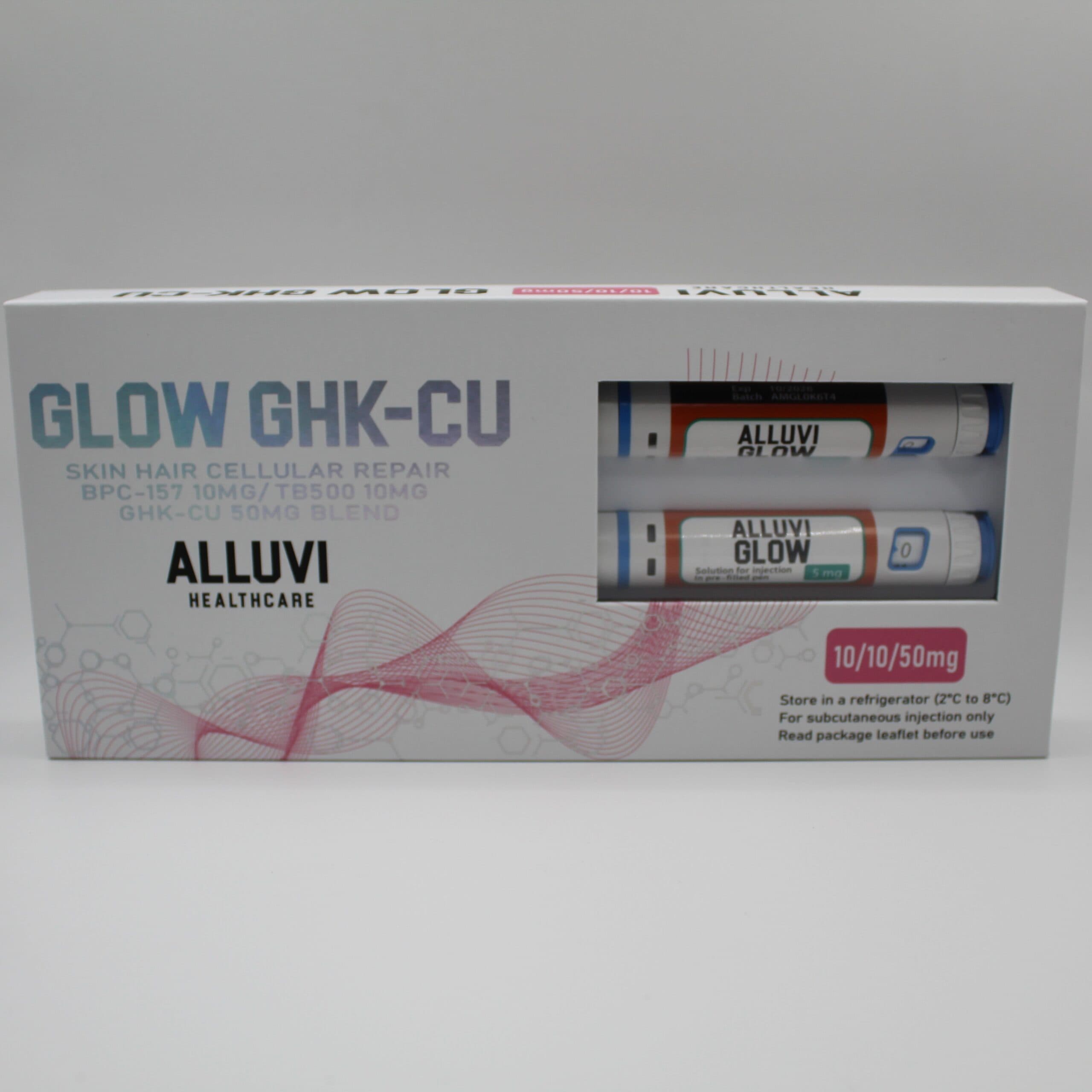 GLOW GHK-Cu / TB-500 / BPC-157 – 70mg – Synedica