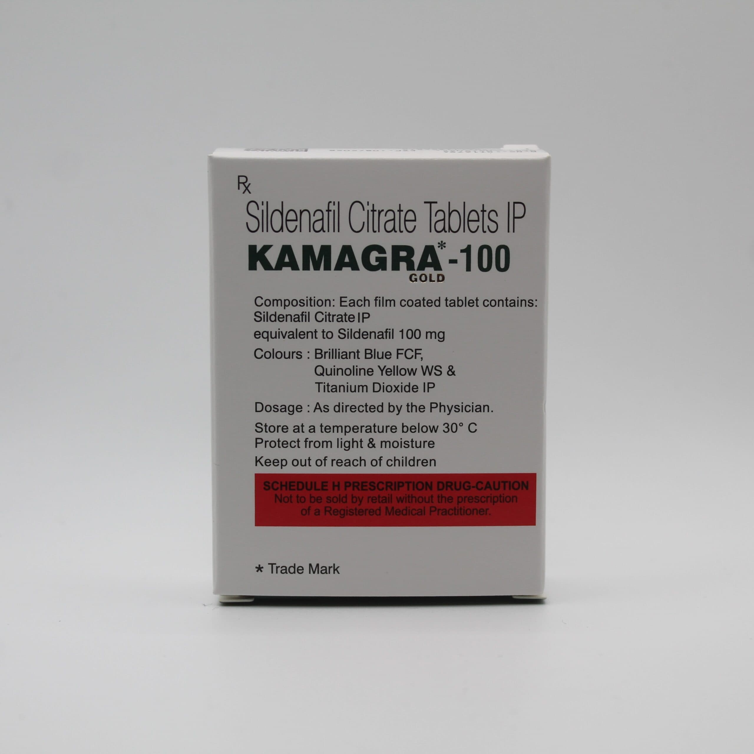 Kamagra 100 (4 tabs) (Sildenafil Citrate 100mg) — imagem 2