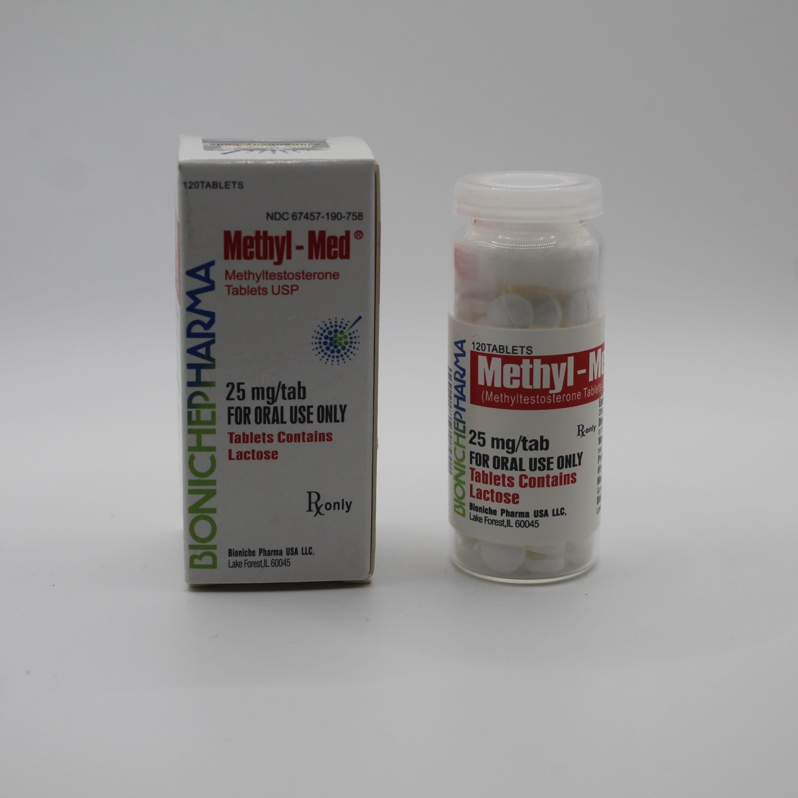 Methyltestosterone 25mg Bioniche Pharma