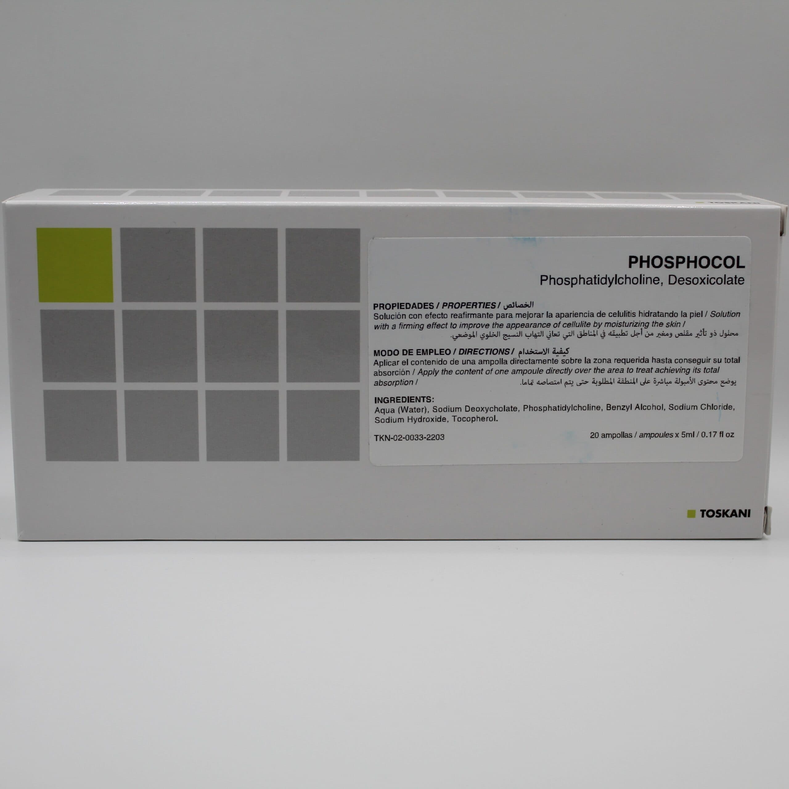 Phosphocol Lipostabil 20 x 5ml TOSKANI