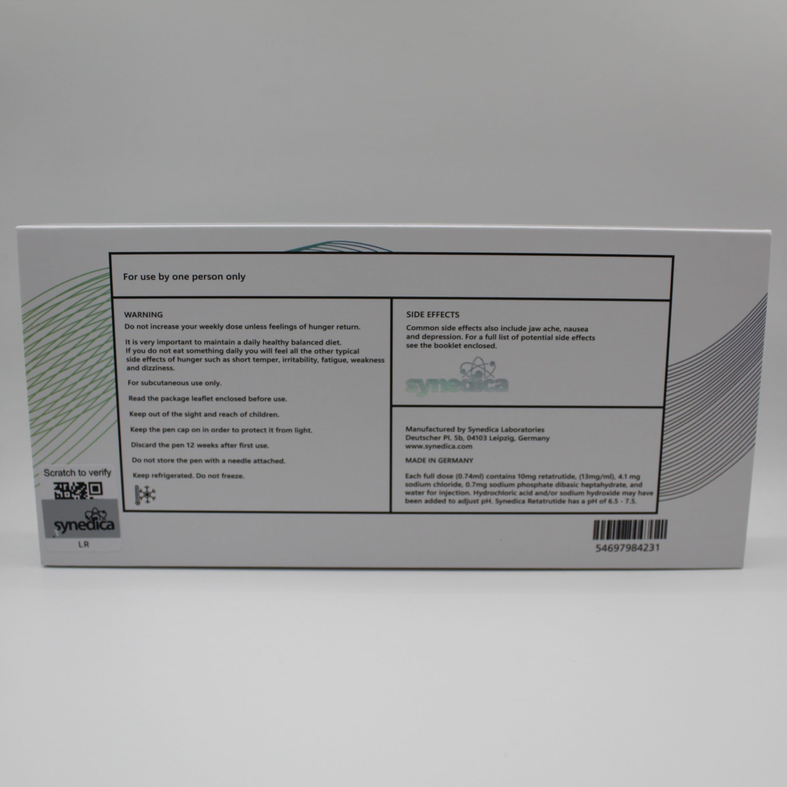 Retatrutide Pen 40mg Synedica — imagem 3