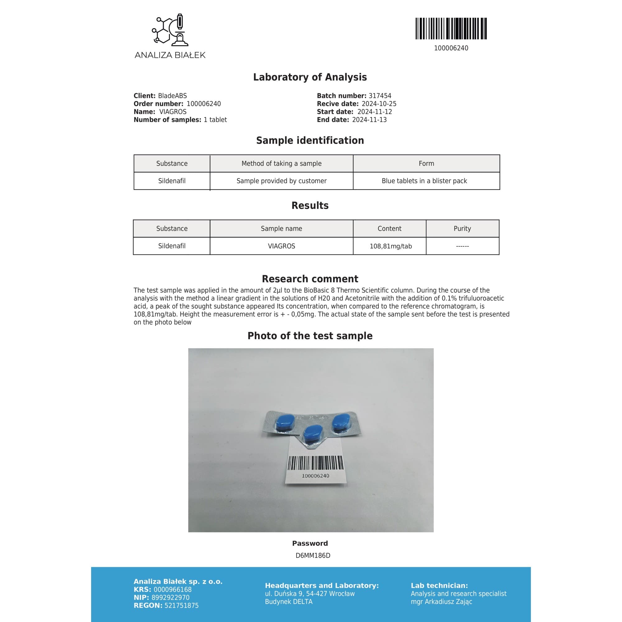 Sildenafil 100mg Driada Medical – 20 Comprimidos — imagem 4