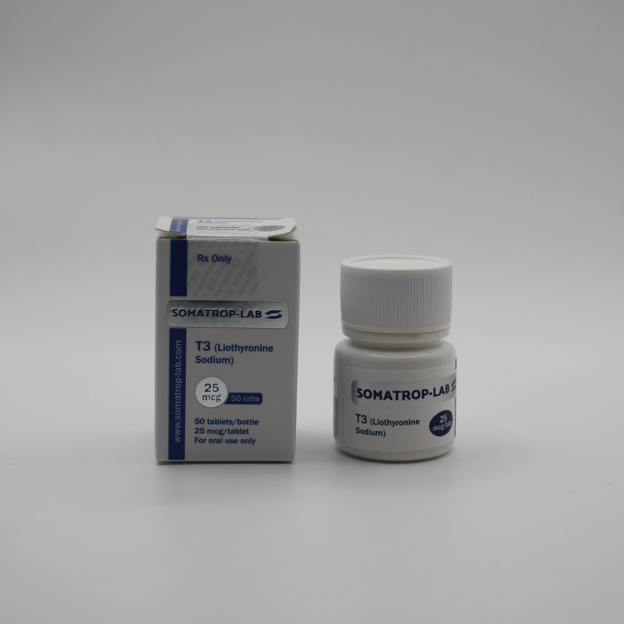 T3 25mcg Somatrop Lab