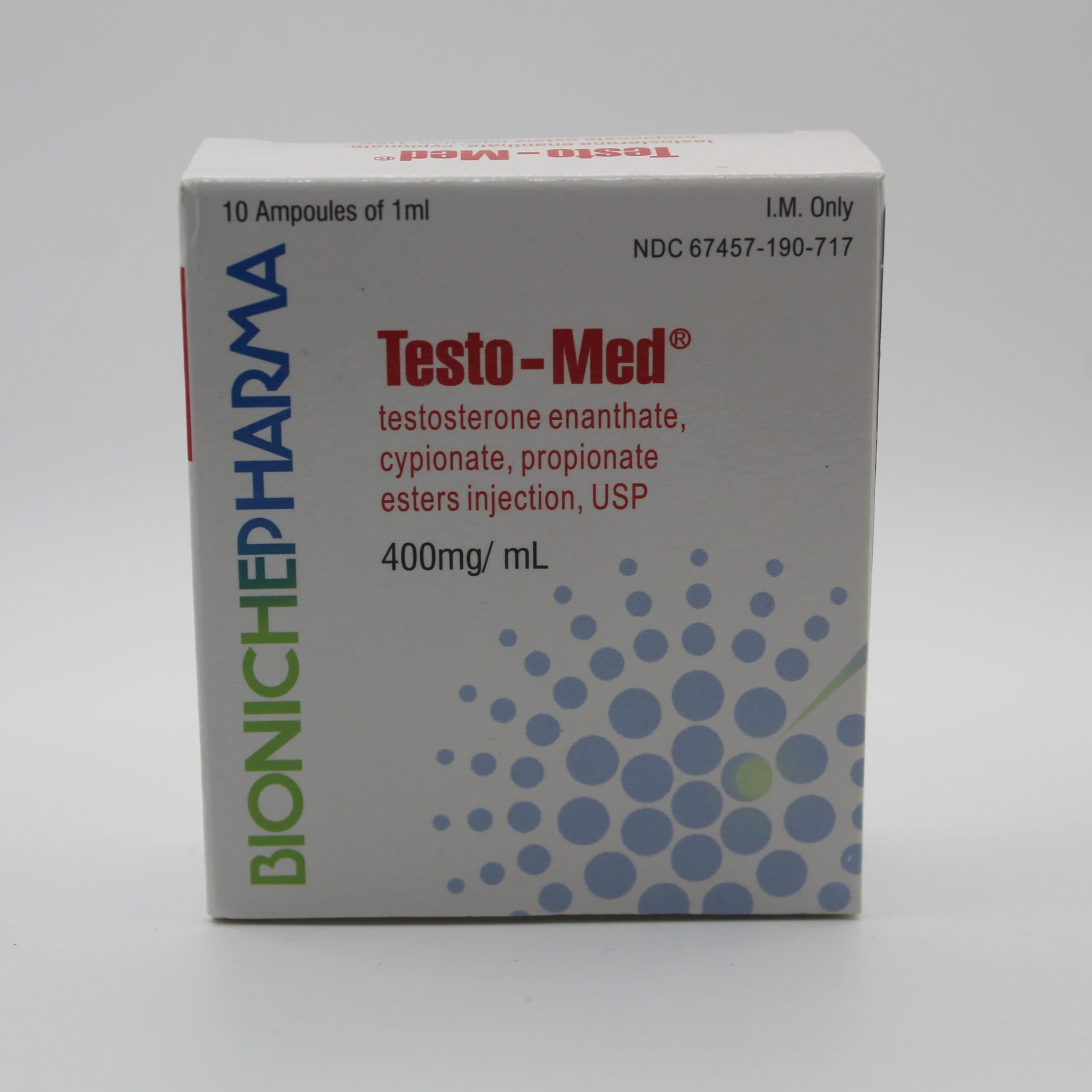 Testo-Med 400mg/ml Bioniche Pharma