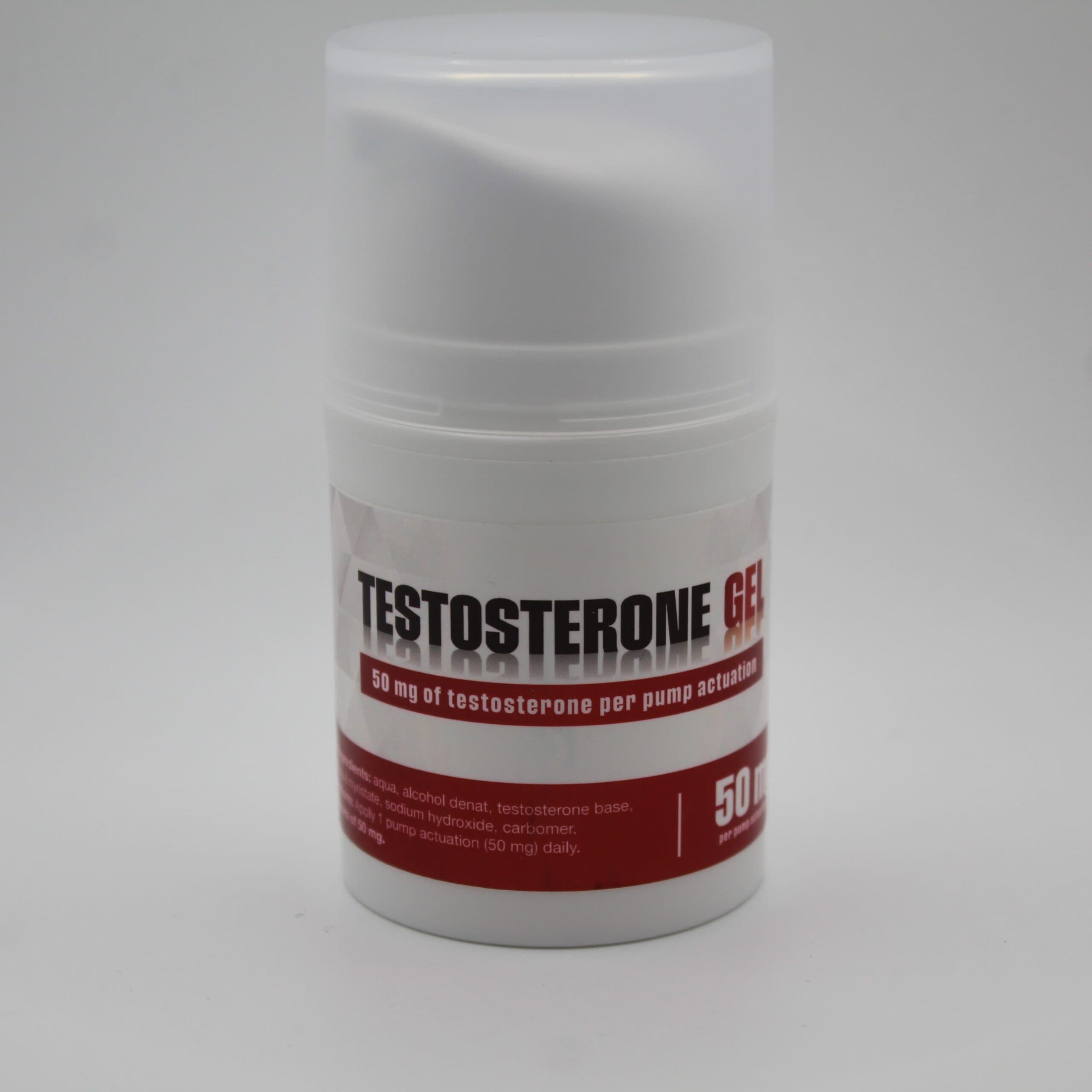 Testosterona em Gel 50mg