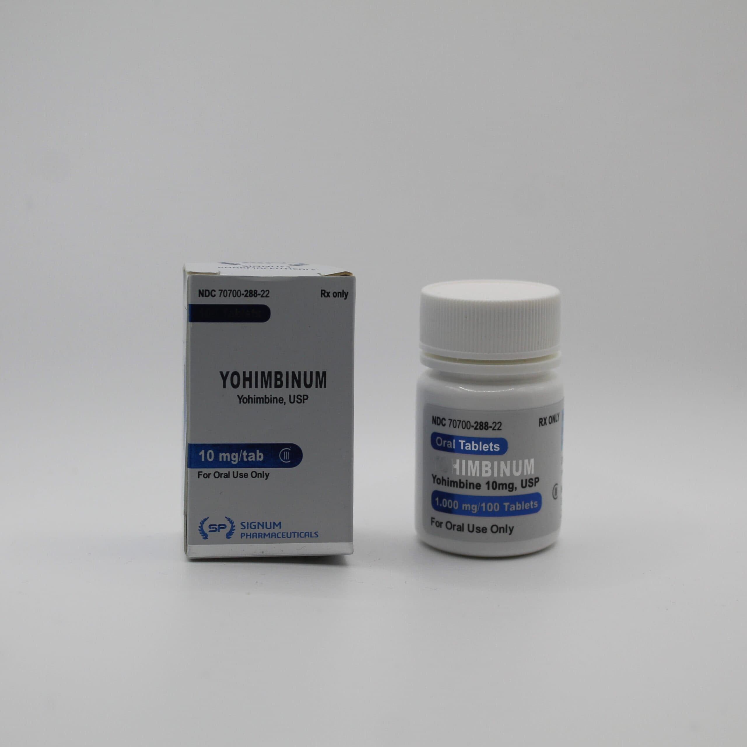 Yohimbina 10mg Signum Pharmaceuticals