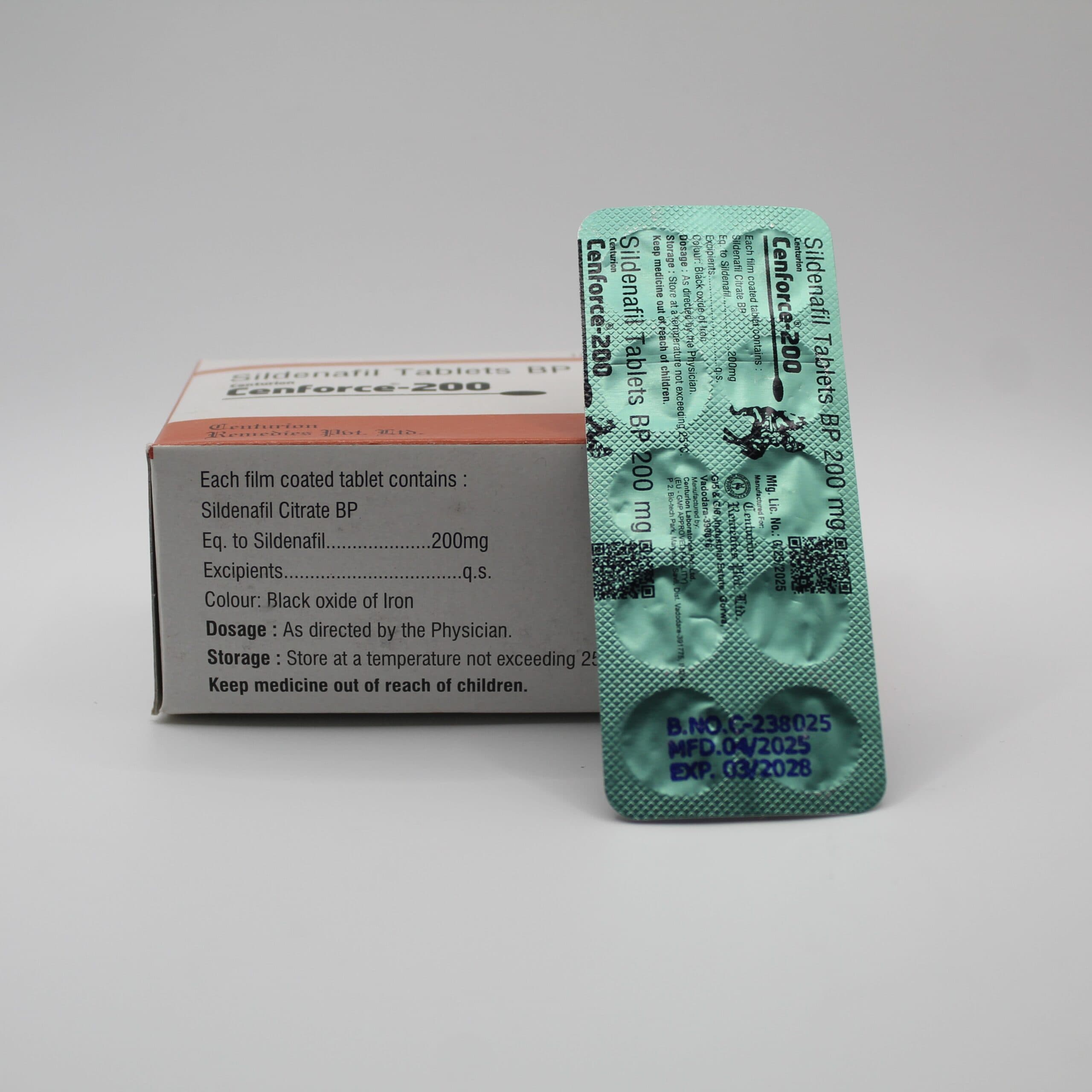 Cenforce 200mg – 10 Comprimidos — imagem 2