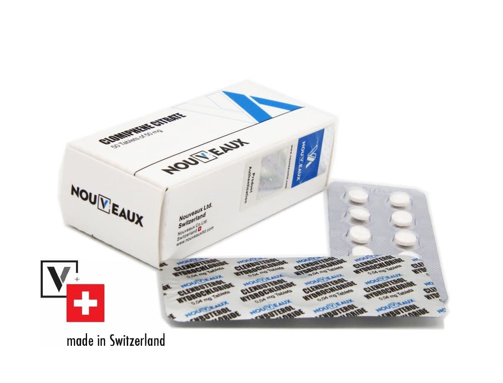 Citrato de Clomifeno 50mg Nouveuax