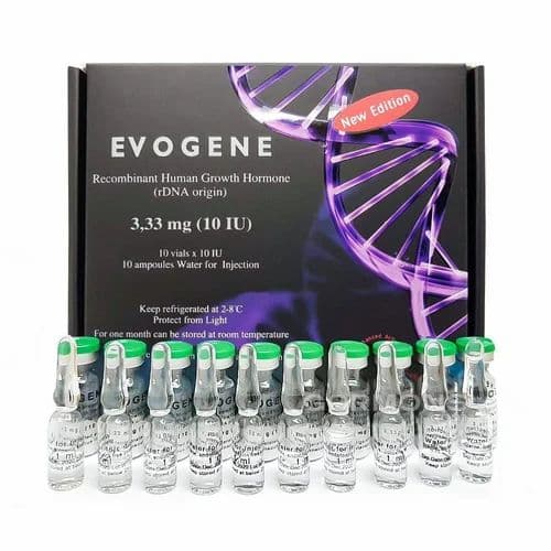 HGH Hormona de Crescimento 100ui Evogene