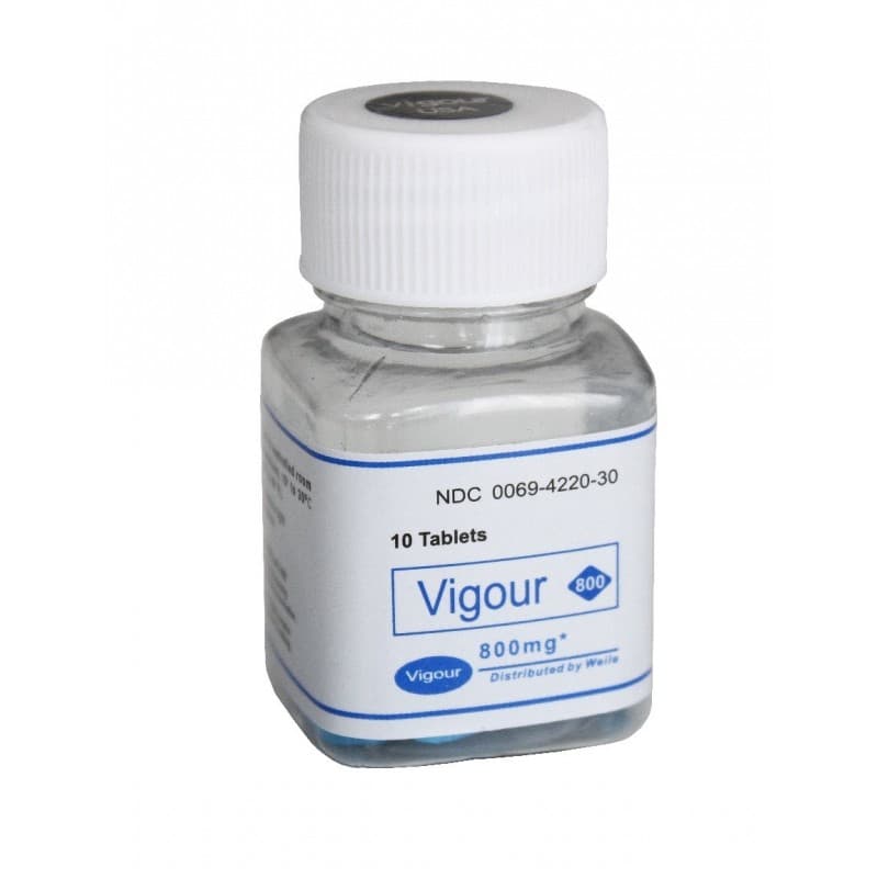 Vigour 800 Azul – 10 Comprimidos